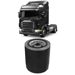Filtro Óleo Blindado Scania G 380, G 420, G 440 e G 470 2007 a 2011 Wega WO762