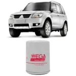 Filtro Óleo, Mitsubishi Pajero, 1.8, 2.4 e 3.0, 93 a 2015 Wega