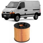 Filtro Óleo, Renault Master 2.5, 2005 a 2012 Wega WOE510