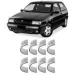 Bronzina Casquilho, Biela STD, Strada, Tipo, Uno, 90 a 2000 Metal Leve SBB554
