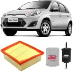Kit Filtro, Ar, Óleo, Combustível, Fiesta 1.5 e 1.6, 2010 a 2015 Flex