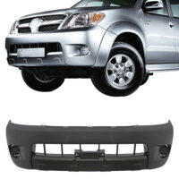 PARA-CHOQUE DIANTEIRO TOYOTA HILUX SEM FURO MILHA - DTS 7002 - Image 4