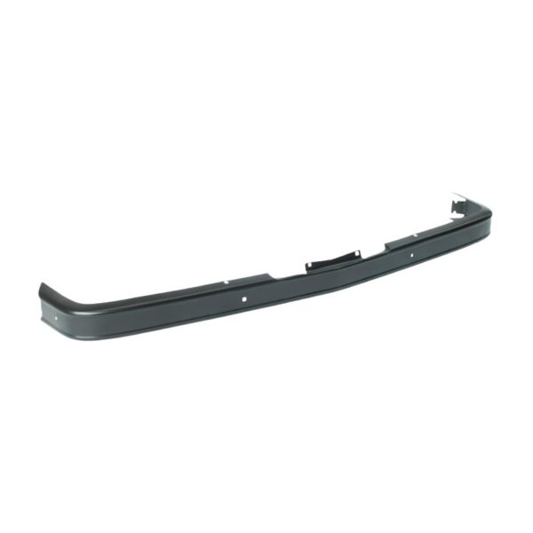 LÂMINA DIANTEIRA DO PARA-CHOQUE CHEVROLET CHEVETTE PRETA - WOLFF/PLASTIRON 1855
