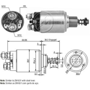 AUTOMÁTICO DE PARTIDA COM PISTÃO - ZM ZM531