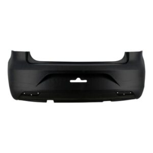 PARA-CHOQUE TRASEIRO VOLKSWAGEN FOX PRETO LISO - DTS 6471I