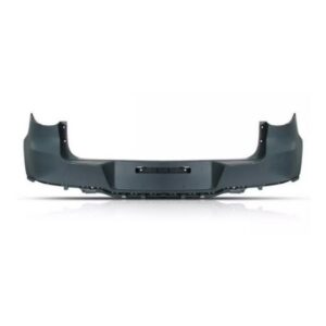 PARA-CHOQUE TRASEIRO VOLKSWAGEN TIGUAN PRETO LISO - AUTOMOTIVE IMPORTS ZN4242029