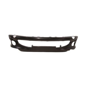 PARA-CHOQUE DIANTEIRO PEUGEOT 206/206 SW PRETO LISO COM FURO MILHA - RUFATO 16150