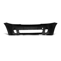 PARA-CHOQUE DIANTEIRO CHEVROLET MERIVA PRETO LISO COM FURO MILHA - DTS 1651 - Image 3