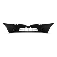 PARA-CHOQUE DIANTEIRO RENAULT CLIO PRETO LISO COM FURO - LOMA PLAST LTH401 - Image 2