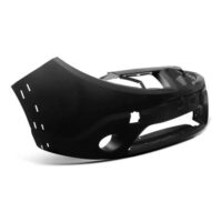 PARA-CHOQUE DIANTEIRO RENAULT SANDERO PRETO COM FURO - LOMA PLAST LHT406 - Image 2
