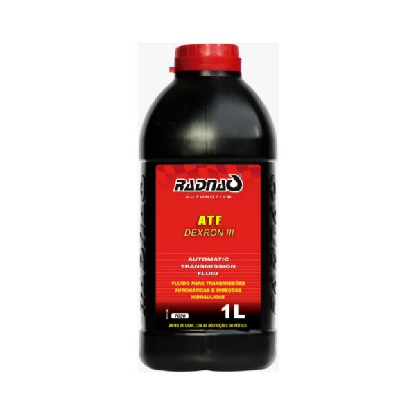 ÓLEO DE DIREÇÃO HIDRÁULICA ATF DEXRON III MINERAL 1 LITRO - RADNAQ RQ705012