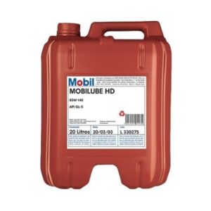 ÓLEO DE CÂMBIO 85W140 GL5 MOBILUBE HD MINERAL 20 LITROS - MOBIL 110978
