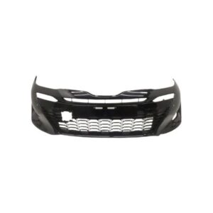 PARA-CHOQUE DIANTEIRO TOYOTA YARIS PRETO TEXTURIZADO COM GRADE CENTRAL - RUFATO 28349