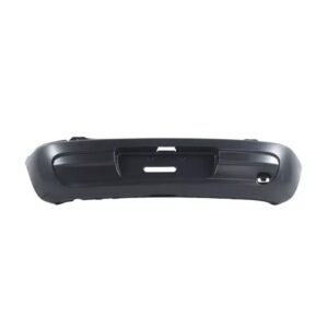 PARA-CHOQUE TRASEIRO CHEVROLET CELTA PRETO LISO - GENERAL MOTORS 93388451