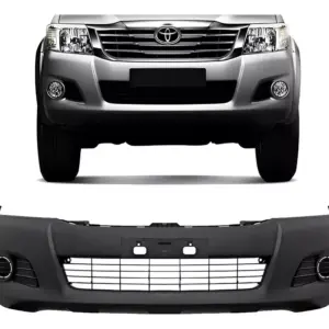 PARA-CHOQUE DIANTEIRO TOYOTA HILUX PRETO - FABRICIO 0064CP