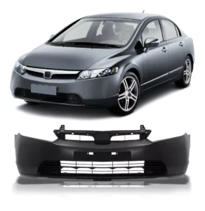 PARA-CHOQUE DIANTEIRO HONDA CIVIC SEM FURO MILHA - CAMBUCI IMPORTS 015530