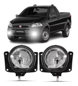 Par Farol Milha Fiat Strada Working 2014 2015 2016 2017