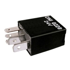 RELÊ MINI AUXILIAR REVERSOR COM DIODO 24V 5 TERMINAIS - DNI 228