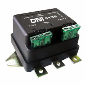 RELÊ AUXILIAR DUPLO PARA LÂMPADAS DE 100W 6 TERMINAIS - DNI 8135