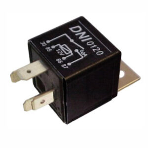 RELÊ AUXILIAR COM SUPORTE 4 TERMINAIS 60AH 12V - DNI 120