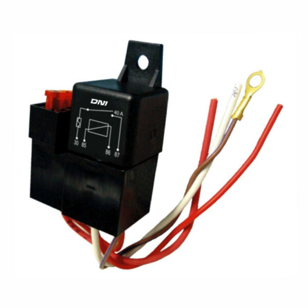 RELÊ AUXILIAR UNIVERSAL COM PORTA FUSÍVEL - DNI 110