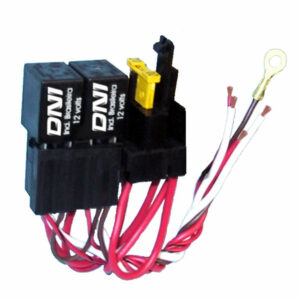 RELÊ AUXILIAR UNIVERSAL COM PORTA FUSÍVEL - DNI 108