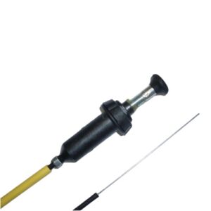 CABO DO ESTRANGULADOR MERCEDES BENZ 1313 /OF1313 BOTÃO PRETO 1168MM - CABOVEL 12645