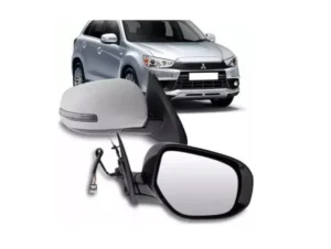 CAPA DO RETROVISOR EXTERNO MITSUBISHI ASX/OUTLANDER LADO ESQUERDO SEM FURO PISCA - MITSUBISHI 7632A511