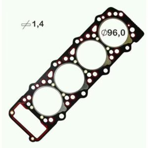 Junta do Cabeçote (1.40mm) MITSUBISHI PAJERO - BASTOS JUNTAS 151554PK3