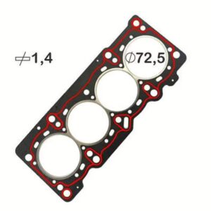 Junta do Cabeçote Fibra - BASTOS JUNTAS 141579PK