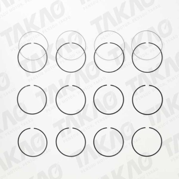Anéis de Pistão (0.50) TOYOTA HILUX /LAND CRUISER - TAKAO ASTO30D050