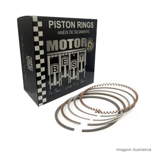 Anéis de Pistão (0.50) HYUNDAI ATOS - MOTORBEST 00303020